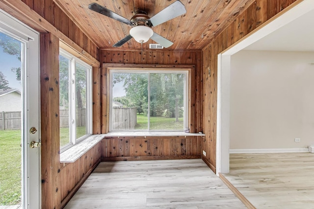43173 N Lake Ave, Antioch, IL 60002 - view of unfurnished sunroom