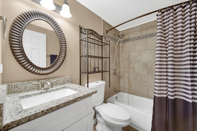 609 W Romeo Rd, Romeoville, IL 60446 - bathroom with shower / tub combo with curtain and vanity