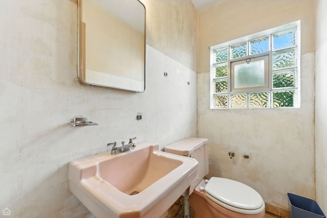 2644 W 94th St, Evergreen Park, IL 60805 - half bathroom with a sink and toilet