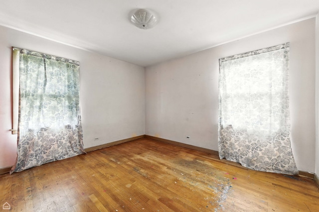 2644 W 94th St, Evergreen Park, IL 60805 - unfurnished room featuring hardwood / wood-style flooring