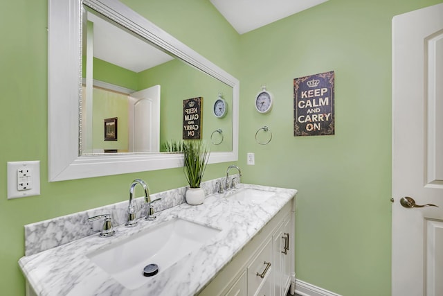 2831 E 28th Rd, Marseilles, IL 61341 - bathroom featuring double vanity