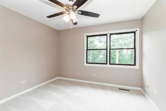 2809 Jenny Jae Ln, Crystal Lake, IL 60012 - unfurnished room featuring light colored carpet and ceiling fan