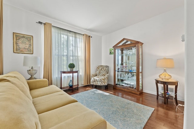 501 Blackstone Ct, Lake Villa, IL 60046 - living room featuring wood finished floors