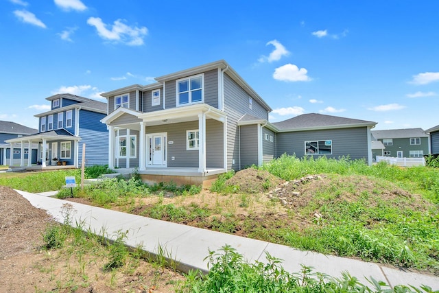 24465 S St Peters Dr, Channahon, IL 60410 - view of front of house with a porch
