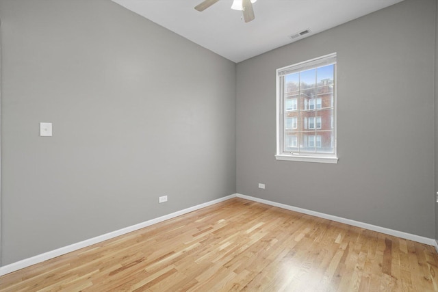 6139 S King Dr, Chicago, IL 60637 - empty room with light wood-style flooring, a ceiling fan, and lofted ceiling
