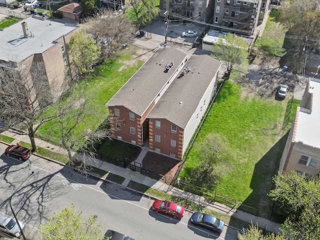 6139 S King Dr, Chicago, IL 60637 - drone / aerial view