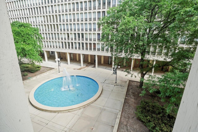 1450 E 55th Pl Unit 317S, Chicago, IL 60637 - view of pool featuring a patio