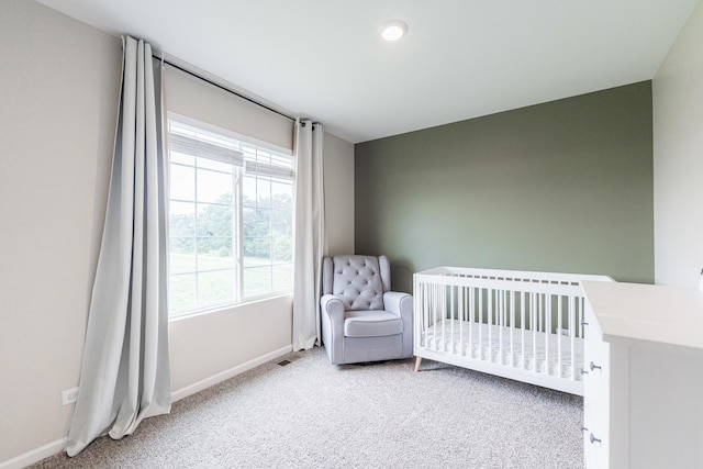 2551 Bella Dr, Pingree Grove, IL 60140 - carpeted bedroom with multiple windows and a crib