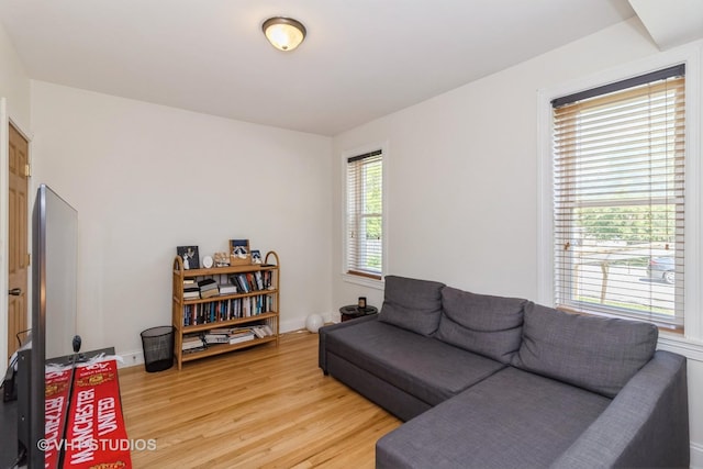 5416 W Windsor Ave Unit 1N, Chicago, IL 60630 - living area with light wood finished floors and baseboards