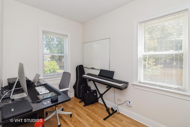 5416 W Windsor Ave Unit 1N, Chicago, IL 60630 - office space featuring light wood finished floors and baseboards