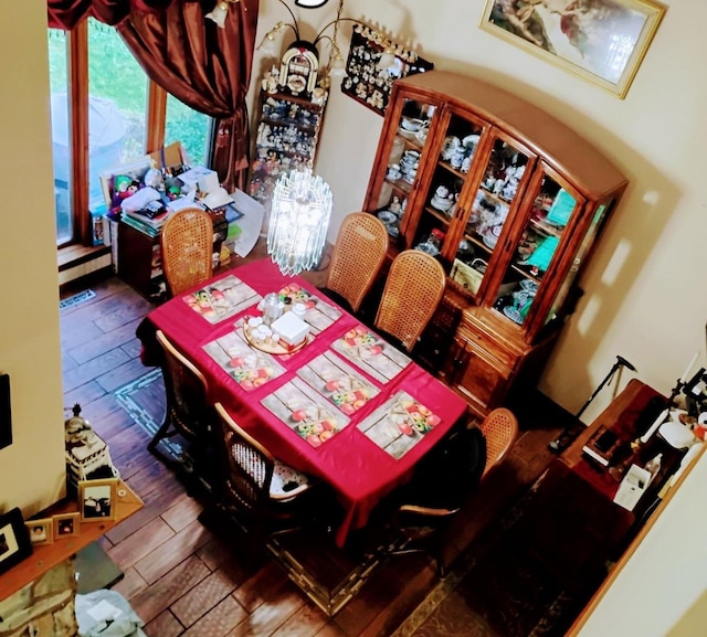 100 Prince Ct, Poplar Grove, IL 61065 - dining area featuring wood finished floors