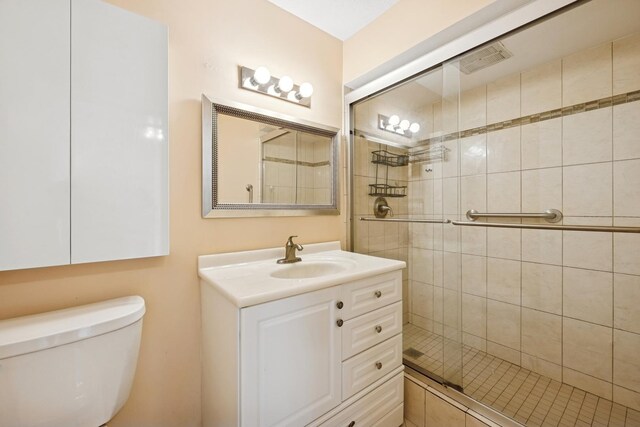 7234 W N Ave Unit 1610, Elmwood Park, IL 60707 - full bathroom with a shower stall and vanity