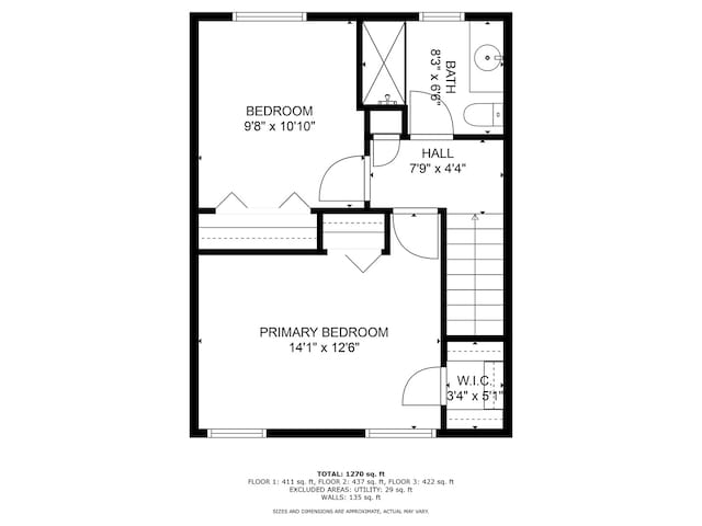 5641 W Carmen Ave, Chicago, IL 60630 - view of room layout