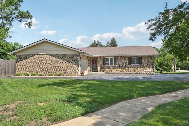 2720 Hobson Rd, Woodridge, IL 60517 - ranch-style home featuring brick siding, an attached garage, and a shingled roof