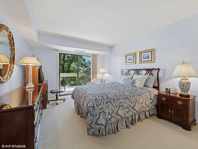 1671 Mission Hills Rd Unit 308, Northbrook, IL 60062 - bedroom with light colored carpet and access to outside