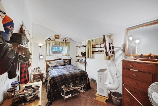 23761 N Cottage Rd, Lake Zurich, IL 60047 - bedroom with carpet and vaulted ceiling