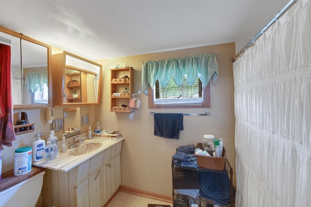 23761 N Cottage Rd, Lake Zurich, IL 60047 - full bath featuring vanity and healthy amount of natural light