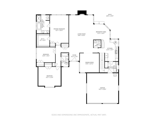 1806 Princeton Ct, Lake Forest, IL 60045 - view of home floor plan