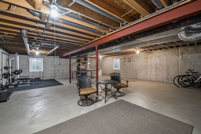 520 Meadowwood Ln, Oswego, IL 60543 - view of basement