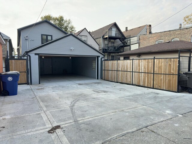 1325 S 50th Ct, Cicero, IL 60804 - garage with concrete driveway