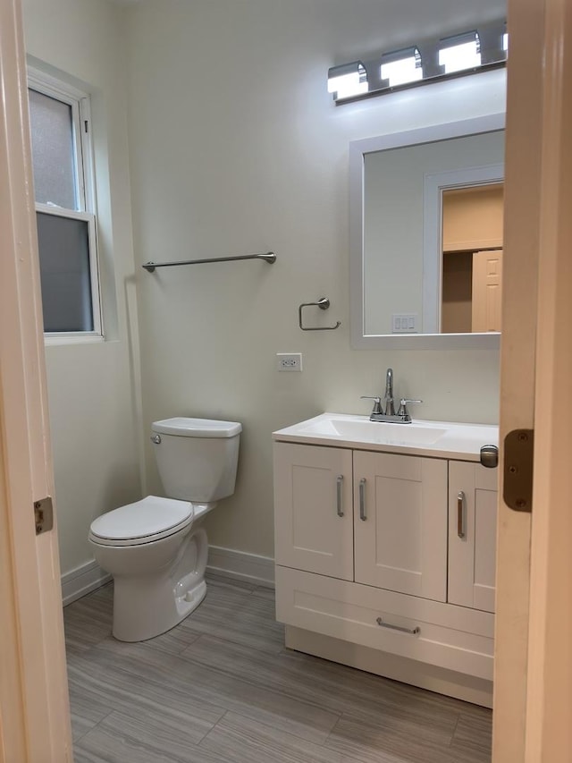 1325 S 50th Ct, Cicero, IL 60804 - half bath with vanity and wood finished floors