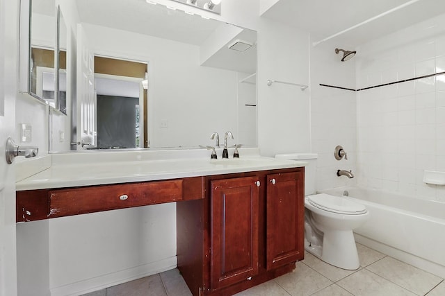470 Fawell Blvd Unit 320, Glen Ellyn, IL 60137 - full bath with tile patterned floors, vanity, and shower / bath combination
