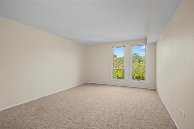 650 Winnetka Mews Unit 311, Winnetka, IL 60093 - spare room with carpet flooring and baseboards