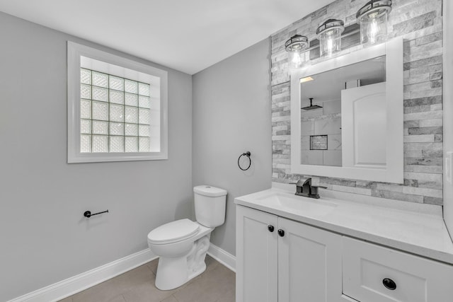 2107 E Ave, Berwyn, IL 60402 - bathroom with vanity and tile patterned flooring