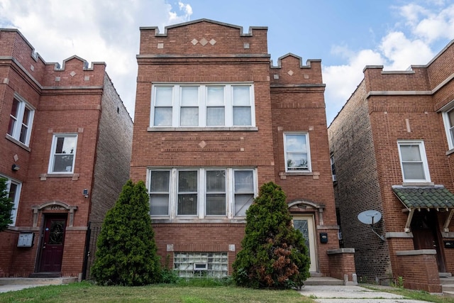 4830 W Oakdale Ave, Chicago, IL 60641 - view of front facade with brick siding