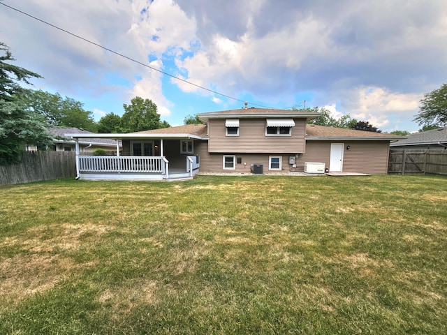 611 Kungs Way, Joliet, IL 60435 - back of house with a fenced backyard