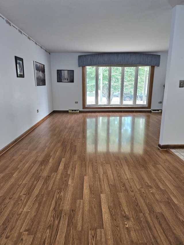 611 Kungs Way, Joliet, IL 60435 - empty room featuring dark wood-type flooring
