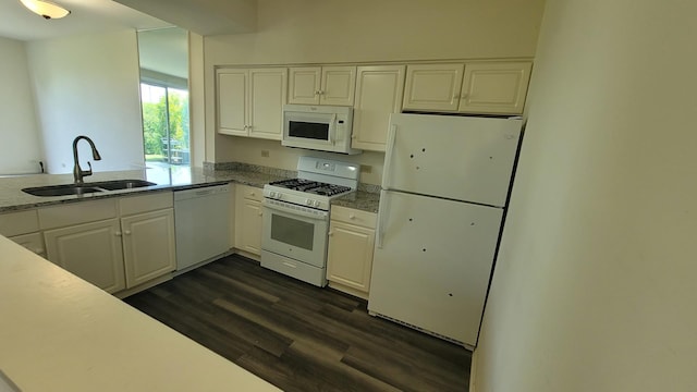 17885 W Salisbury Dr, Gurnee, IL 60031 - kitchen with white appliances and white cabinets