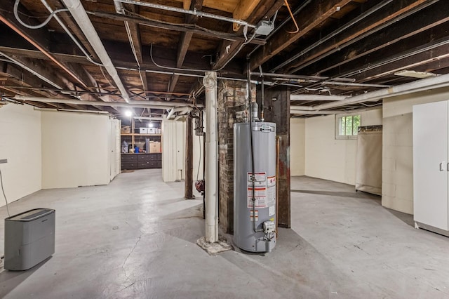 1422 Wesley Ave, Evanston, IL 60201 - basement with gas water heater