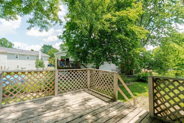 6 Starlight Ct, Bloomington, IL 61704 - view of deck