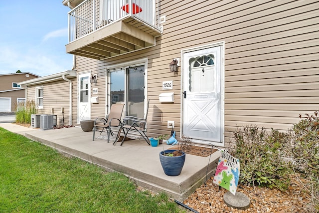 7926 164th Pl Unit 7926, Tinley Park, IL 60477 - property entrance with a balcony and a patio