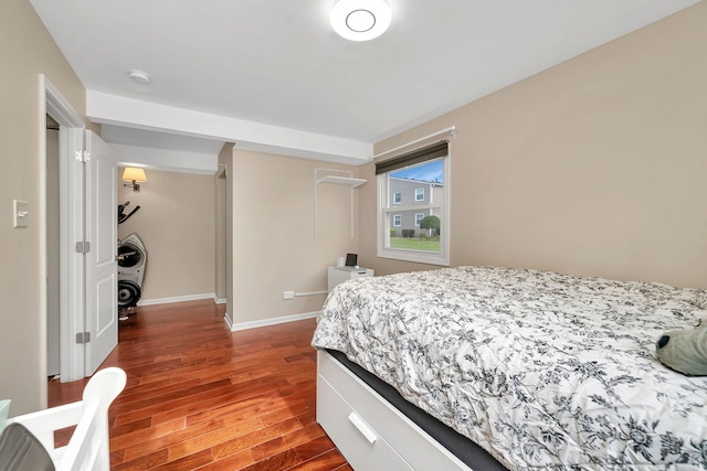 7926 164th Pl Unit 7926, Tinley Park, IL 60477 - bedroom with wood finished floors and baseboards