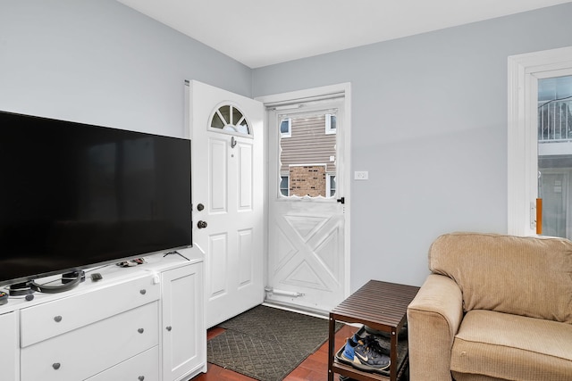7926 164th Pl Unit 7926, Tinley Park, IL 60477 - living area featuring wood finished floors