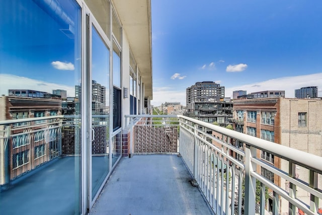 1001 W Madison St Unit 710, Chicago, IL 60607 - balcony with a city view