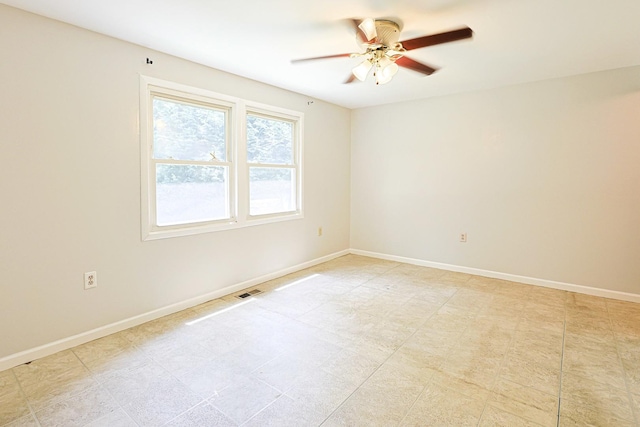 108 Poplar St, Mchenry, IL 60051 - unfurnished room featuring ceiling fan and baseboards