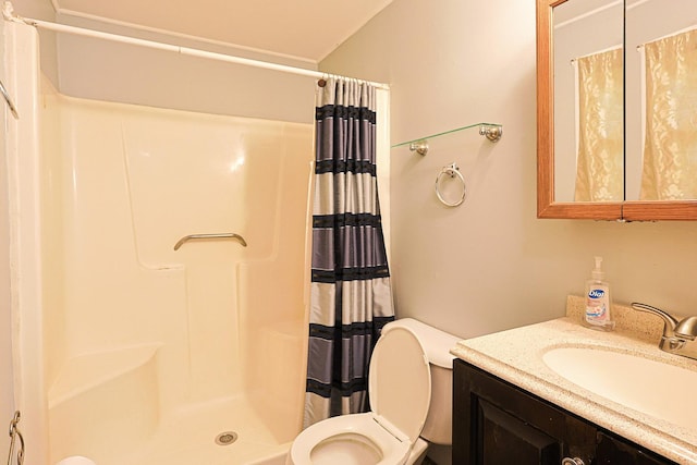 108 Poplar St, Mchenry, IL 60051 - full bathroom featuring vanity and curtained shower