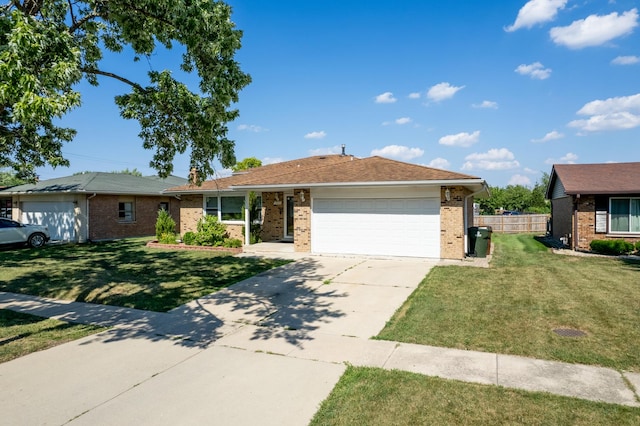 17513 Cypress Ave, Country Club Hills, IL 60478 - single story home with brick siding, an attached garage, and concrete driveway
