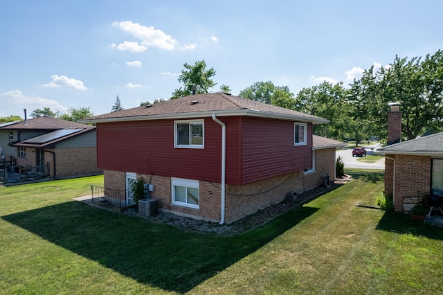 17513 Cypress Ave, Country Club Hills, IL 60478 - view of side of property with a yard and brick siding