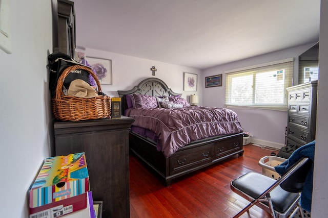 17513 Cypress Ave, Country Club Hills, IL 60478 - bedroom featuring wood-type flooring and baseboards