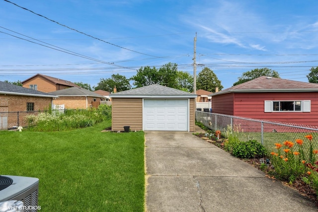 13247 S S Ave M, Chicago, IL 60633 - detached garage featuring concrete driveway