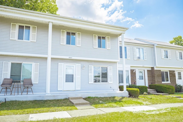 447 Yorkshire Sq, Bolingbrook, IL 60440 - townhome / multi-family property with brick siding