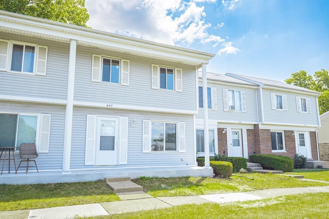 447 Yorkshire Sq, Bolingbrook, IL 60440 - view of property with brick siding