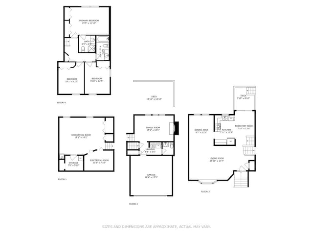 930 Bristol Trail Rd, Lake Zurich, IL 60047 - view of property floor plan