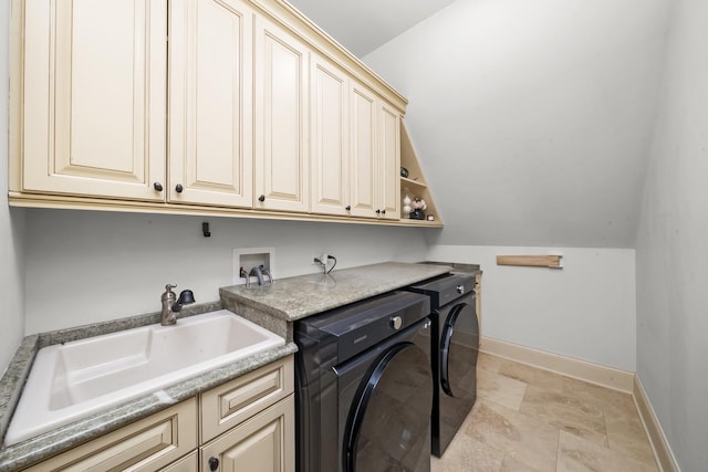 6280 Blackstone Ave, La Grange Highlands, IL 60525 - laundry area featuring cabinet space and washer and clothes dryer