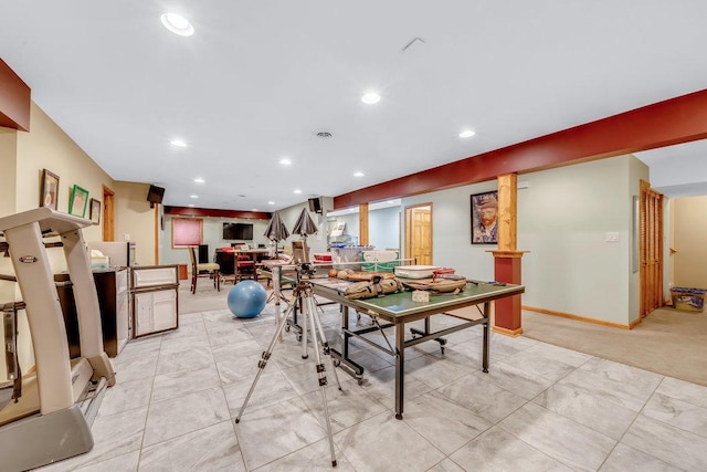 20015 Founders Way, Olympia Fields, IL 60461 - recreation room featuring recessed lighting