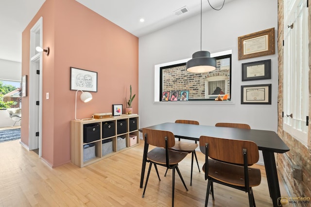 3632 S Winchester Ave, Chicago, IL 60609 - dining area with light wood-style floors and recessed lighting